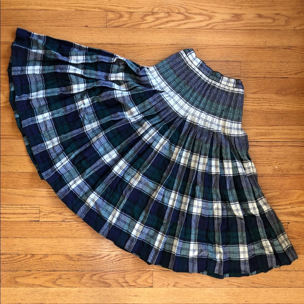 Pendleton Vintage Reversible Wool Skirt